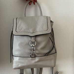 Rebecca Minkoff Cream Backpack Bag
